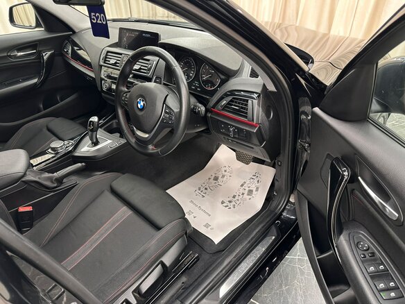 2015 BMW 1 серии 118i II (F20/F21) Рестайлинг, чёрный, 1479000 рублей - вид 10