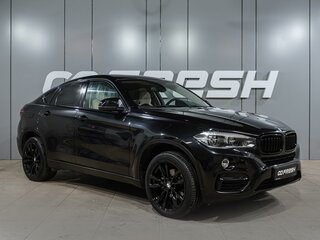 2015 BMW X6 30d II (F16), чёрный, 3229000 рублей, вид 1