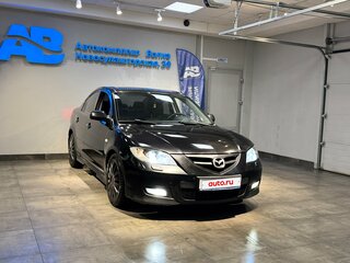 2008 Mazda 3 I (BK) Рестайлинг, чёрный, 495000 рублей, вид 3