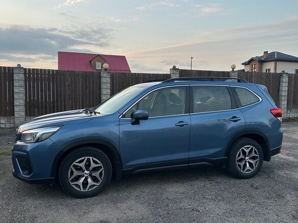 2019 Subaru Forester V, синий, 2550000 рублей - вид 3