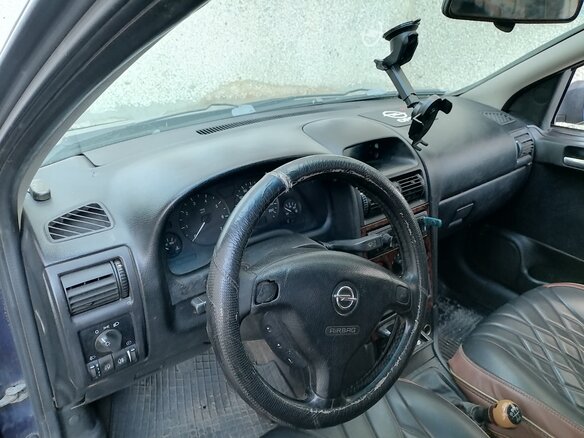 1999 Opel Astra G, синий - вид 2