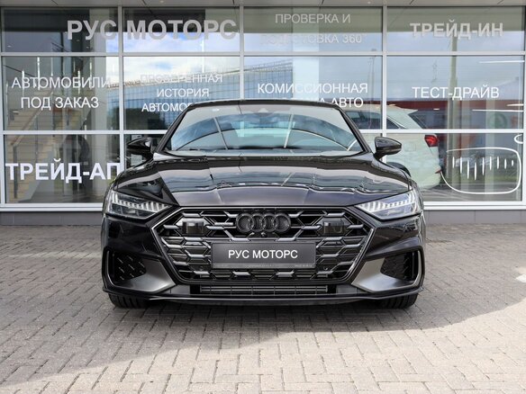 2026 Audi A7 45 TFSI II (4K), чёрный, 6990000 рублей - вид 1