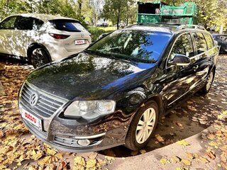 2008 Volkswagen Passat B6, чёрный, 1099000 рублей, вид 2