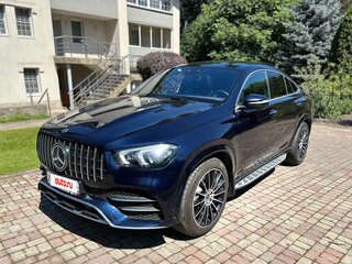 2021 Mercedes-Benz GLE Coupe 450 II (C167), синий, 7600000 рублей, вид 3