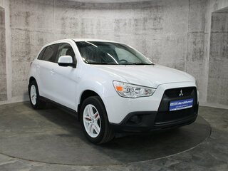 2012 Mitsubishi ASX I, белый, 946000 рублей, вид 3