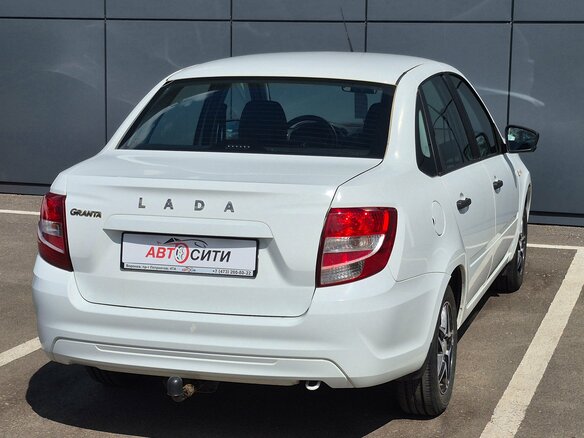 2018 Lada (ВАЗ) Granta I Рестайлинг, белый - вид 7