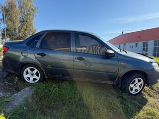 2015 Lada (ВАЗ) Granta I, синий, 250000 рублей, вид 4