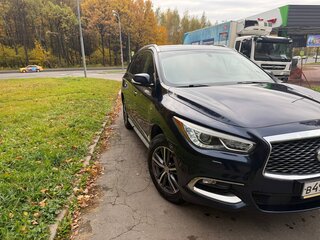 2019 Infiniti QX60 I Рестайлинг, синий, 3200000 рублей, вид 3