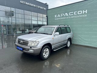 2006 Toyota Land Cruiser 100 Series Рестайлинг 2, серебристый, 2120000 рублей, вид 1