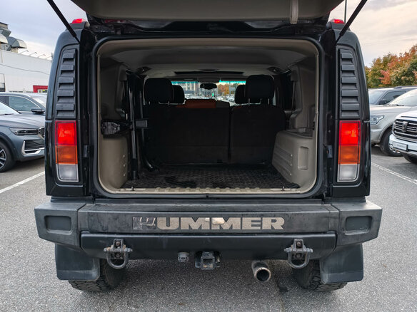 2004 Hummer H2 I, чёрный, 1490000 рублей - вид 20