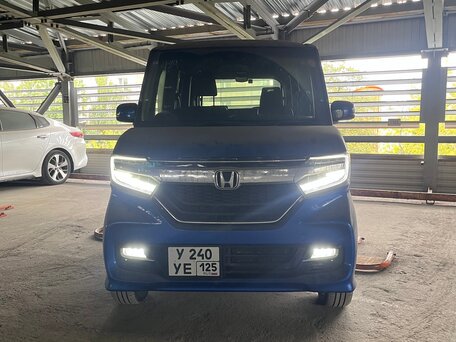 2019 Honda N-BOX II, синий, 1300000 рублей, вид 4