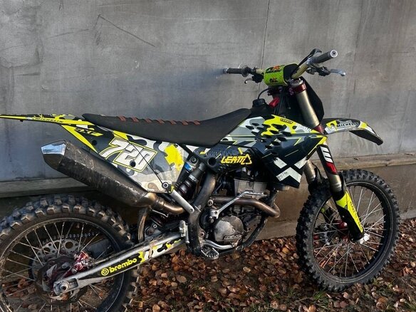 2008 KTM 250 EXC, зелёный, 300000 рублей