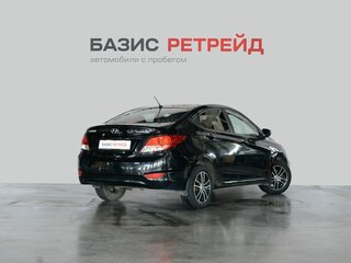 2014 Hyundai Solaris I Рестайлинг, чёрный, 1069000 рублей, вид 5