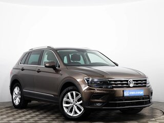 2018 Volkswagen Tiguan II, коричневый, 3139000 рублей, вид 1