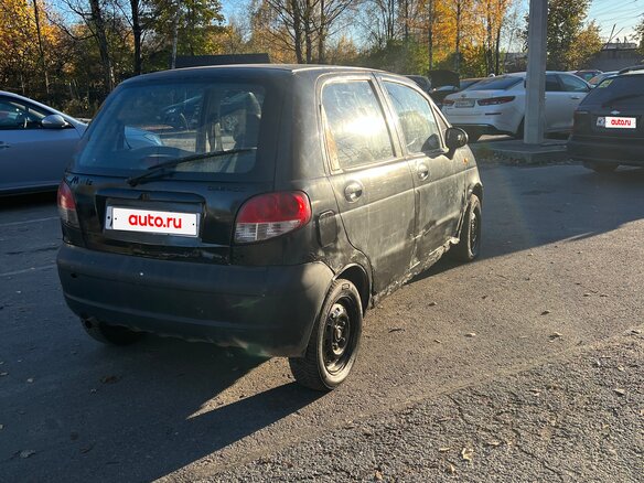 2011 Daewoo Matiz I Рестайлинг, чёрный, 60000 рублей - вид 2