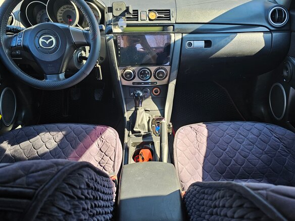 2006 Mazda 3 I (BK) Рестайлинг, серый - вид 7