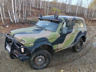 1996 Lada (ВАЗ) 2121 (4x4) I Рестайлинг, зелёный, 135000 рублей, вид 3