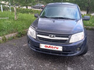 2013 Lada (ВАЗ) Granta I, синий, 270000 рублей, вид 2