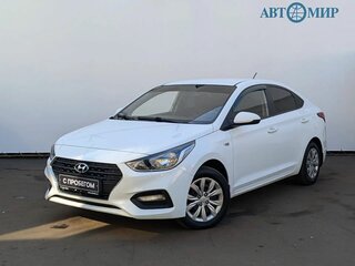 2017 Hyundai Solaris II, белый, 799000 рублей, вид 1