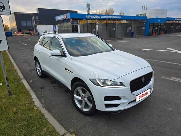 2019 Jaguar F-Pace I, белый, 2990000 рублей - вид 4
