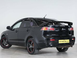 2013 Mitsubishi Lancer X Рестайлинг, чёрный, 889000 рублей, вид 4