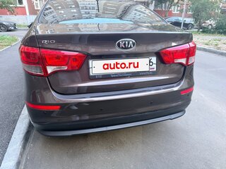 2015 Kia Rio III Рестайлинг, коричневый, 1050000 рублей, вид 4