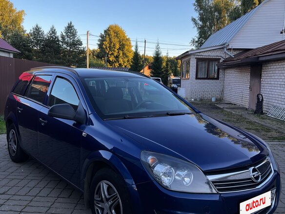 2009 Opel Astra H Рестайлинг, синий - вид 1