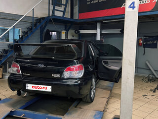 2007 Subaru Impreza WRX II Рестайлинг 2, чёрный, 900000 рублей, вид 4