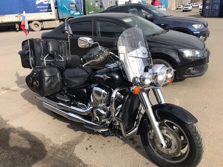 2008 Kawasaki VN2000 Vulcan, чёрный, 1199000 рублей, вид 1