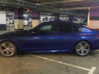 2016 BMW 5 серии 520i VI (F10/F11/F07) Рестайлинг, синий, 2480000 рублей, вид 4
