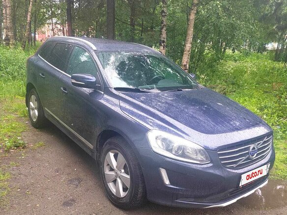 2014 Volvo XC60 I Рестайлинг, синий, 2200000 рублей - вид 1