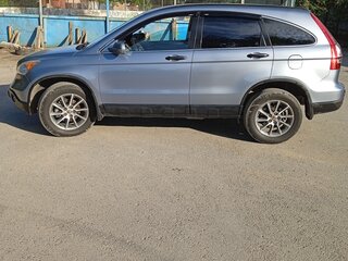 2007 Honda CR-V III, голубой, 1130000 рублей, вид 3