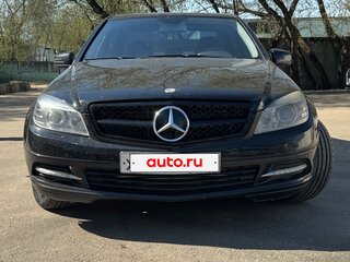 2010 Mercedes-Benz C-Класс 180 BlueEFFICIENCY III (W204), чёрный, 950000 рублей, вид 1