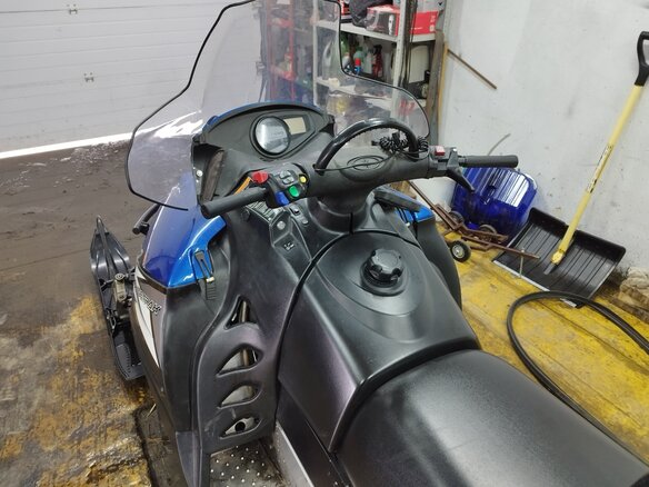 2012 Polaris Widetrak IQ, синий, 950000 рублей - вид 4