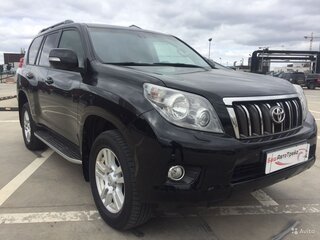 2013 Toyota Land Cruiser Prado 150 Series Рестайлинг 1, чёрный, 3820000 рублей, вид 4
