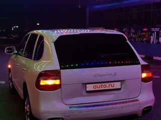 2009 Porsche Cayenne S I Рестайлинг (957), белый, 1350000 рублей, вид 5
