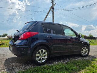 2008 Nissan Tiida I, синий, 460000 рублей, вид 5