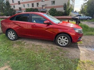2019 Lada (ВАЗ) Vesta I, красный, 1100000 рублей, вид 4