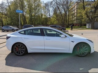 2019 Tesla Model 3 Performance I, белый, 2050000 рублей, вид 4