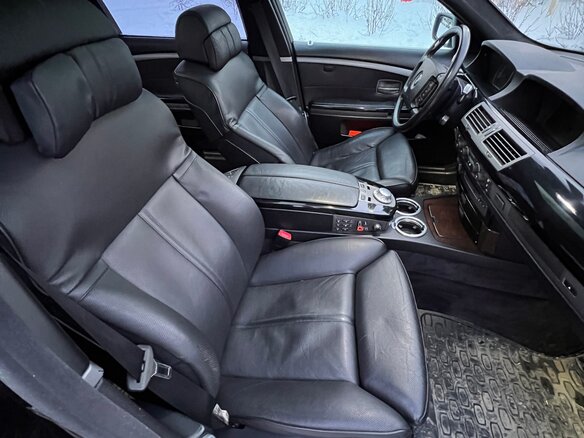 2002 BMW 7 серии Long 745Li IV (E65/E66), чёрный, 720000 рублей - вид 13