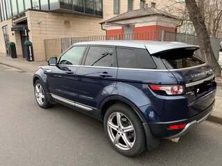 2012 Land Rover Range Rover Evoque 6-speed I, синий, 1870000 рублей, вид 3