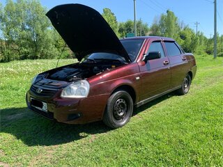 2011 Lada (ВАЗ) Priora I, пурпурный, 170000 рублей, вид 3