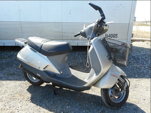 1998 Honda Lead 90, серебристый, 240000 рублей - вид 9