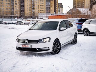 2011 Volkswagen Passat B7, белый, 1090000 рублей, вид 1