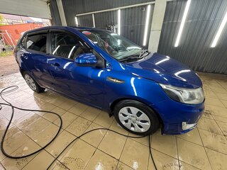 2013 Kia Rio 4-speed III, синий, 545000 рублей, вид 4