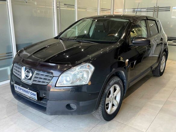 2009 Nissan Qashqai I, чёрный