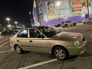 2004 Hyundai Accent ТагАЗ II, бежевый, 310000 рублей, вид 5