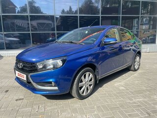 2019 Lada (ВАЗ) Vesta I, синий, 1180000 рублей, вид 1