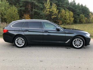 2017 BMW 5 серии 520d VII (G30/G31/G38), чёрный, 2691483 рублей, вид 4