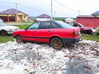1988 Audi 80 IV (B3), красный, 70000 рублей, вид 5